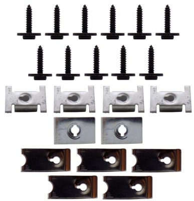 Fiat grande punto doblo набор клипсы защита винт фото №1