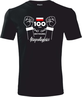 Patriotyczna koszulka 100 lat Niepodległości XL