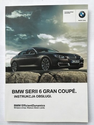 BMW 6 F06 Gran Coupe 2012-2018 polska instrukcja obsługi