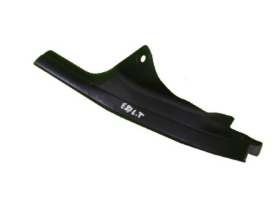 Молдинг левая левое  задняя порог дверь bmw 1 e87 черная фото №1