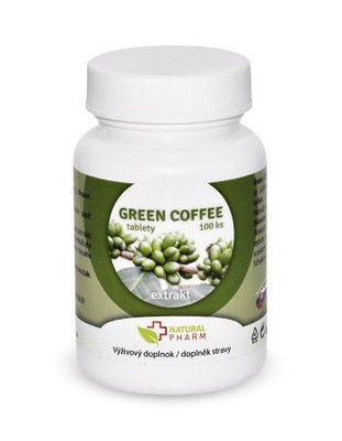 Zielona kawa (Green Coffee ekstrakt) 100 tabletek