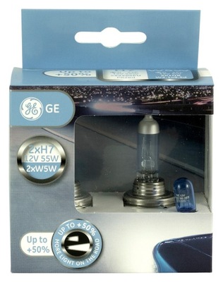 AMPOULE GE H7 SPORTLIGHT +50 ASSORTIMENT 2+2 W5W BLUE - milautoparts-fr.ukrlive.com