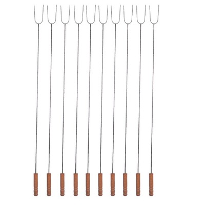 KIJE KIJKI WIDELCE NA OGNISKO GRILLA 100CM 10szt.