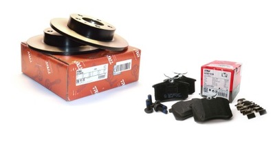 DISQUES I SABOTS DE FREIN ARRIÈRE # TRW # AUDI A3 8L1 / GOLF IV - milautoparts-fr.ukrlive.com