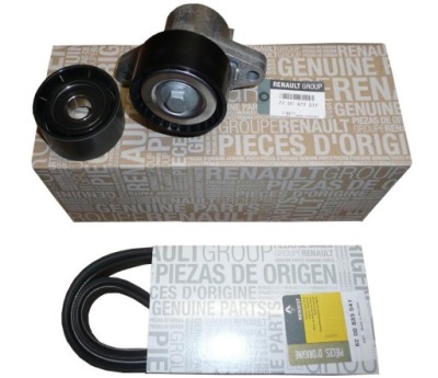 Clio 2 1.4 1.6 16v набір ремінь генератора оригінальний номер фото №1