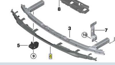 ABSORBER SHOCK FRONT BOTTOM BMW 7 G11 G12 WITH - milautoparts-fr.ukrlive.com