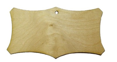 Szyld 6 deska drewno sklejka decoupage EKO 20cm