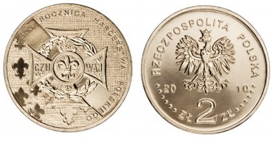 2 zł(2010) - 100.rocznica Harcerstwa Polskiego