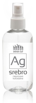 Srebro niejonowe koloidalne 250 ml - Ag EGP System
