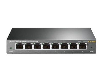 Switch TP-Link TL-SG108E 8p Gigabit, Easy Smart