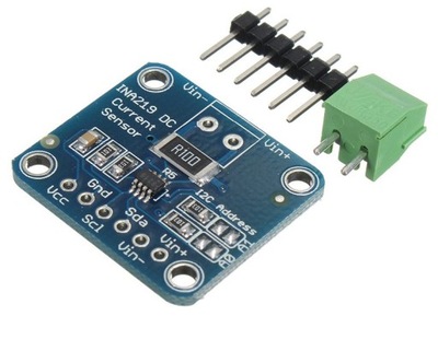 Moduł pomiaru prądu mocy oraz napięcia INA219 I2C ARDUINO DIY ESP