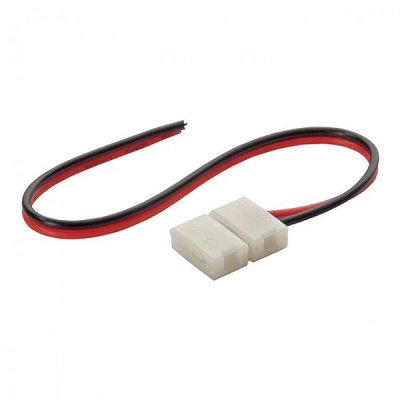 Złączka do taśma LED spinka-kabel 10mm 2pin