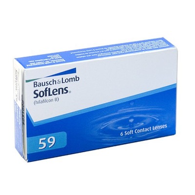 Soczewki kontaktowe Soflens 59 -1.50 D 6 szt.