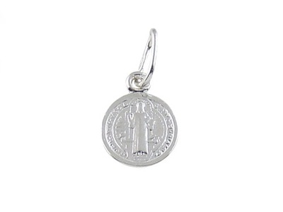 Medalik św. Święty BENEDYKT benedyktyński srebrny
