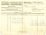 formularz 1941 Krakau rachunek
