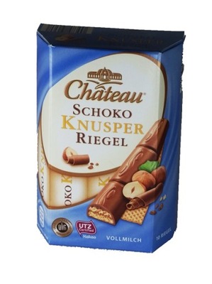 BATONIKI Z NIEMIEC CHATEAU SCHOKO KNUSPERS