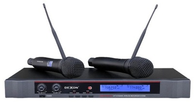 DEXON MBD 832 - Podwójny mikrofon bezprzewodowy