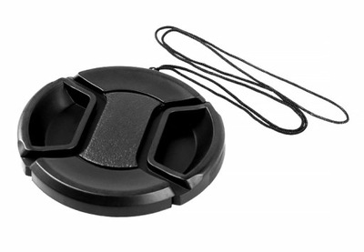 Dekielek Snap-on do obiektywu - 62 mm ze smyczką
