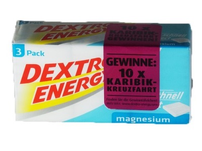 DEXTRO ENERGY GLUKOZA z magnezem DLA SPORTOWCÓW