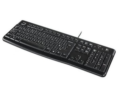 Logitech K120 Keyboard klawiatura USB układ US QWERTY