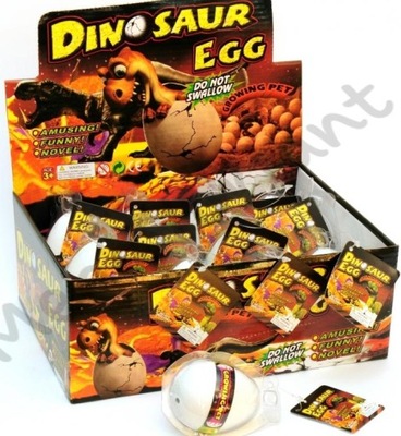 JAJO DINOZAURA JAJKO DO WYHODOWANIA DINOZAUR WIELKANOC