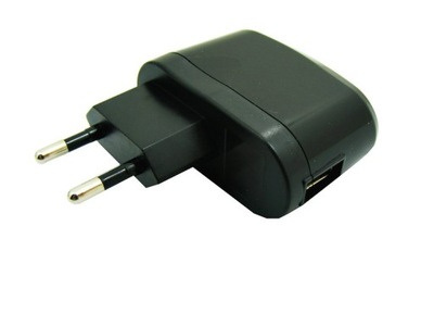 Ładowarka sieciowa USB 1A 5V SETTY czarna