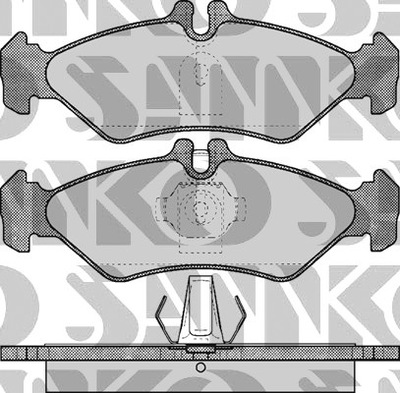 SAMKO SABOTS DE FREIN DE FREIN 5SP609 - milautoparts-fr.ukrlive.com