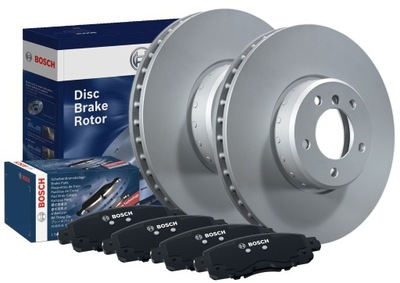 BOSCH DISCS + PADS FRONT FOR HONDA ACCORD 8 VIII - milautoparts-fr.ukrlive.com