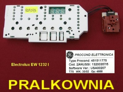 ELECTROLUX EW 1232 I - Płytka sterująca