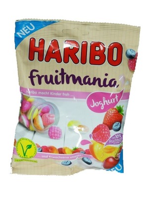 HARIBO żelki FRUITMANIA jogurtowe