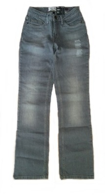 SKD0218 H.I.S. jeansy damskie 36/S szare