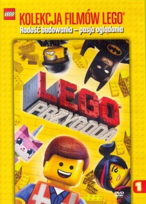 LEGO Przygoda. Kolekcja filmów Lego. Tom 1. DVD.