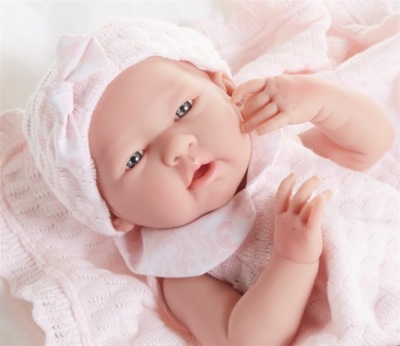 BÁBIKA-ŠPANIELSKY BABY ROSE - 38cm Berenguer