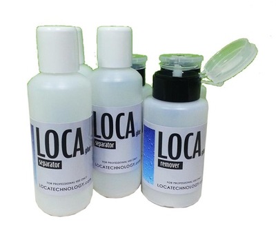 LOCA Glue - płyny 2 x separator + 1 x remover 24h