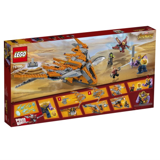 LEGO Super Heroes 76107 Thanos: ostateczna walka Marvel Avengers