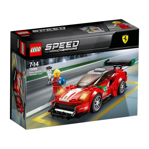 LEGO 75886 LEGO Speed ​​Champions Ferrari 488 GT3 Scuderia Corsa + БЕСПЛАТНО