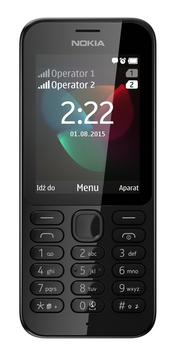 Nokia 222 Dual Sim, черный, новый аккумулятор