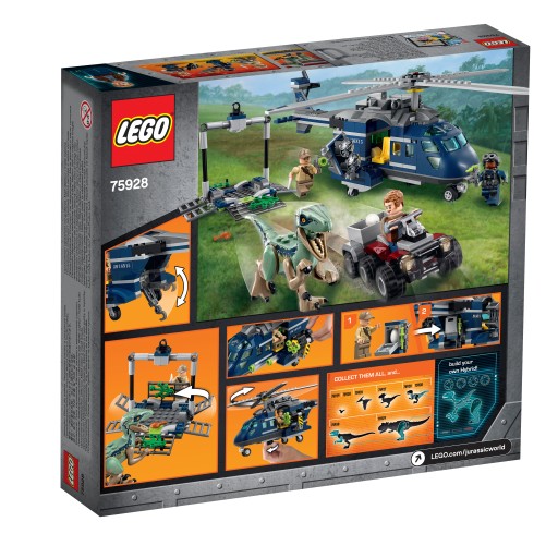 LEGO Jurassic World 75928 Погоня на вертолете