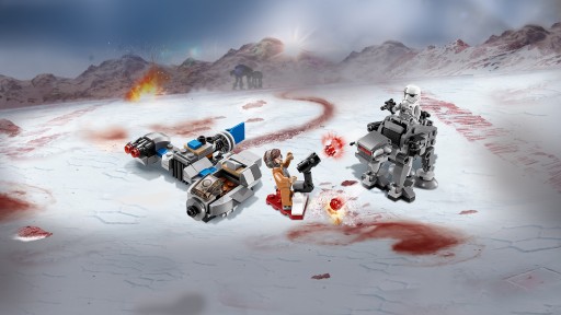 LEGO Star Wars 75195 Лыжный спидер против розетки M