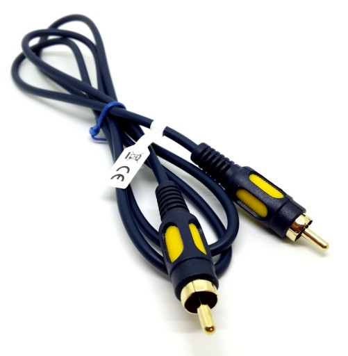 Подключение кабеля SPDIF 1x RCA 1xRCA CHINCH 1м FV