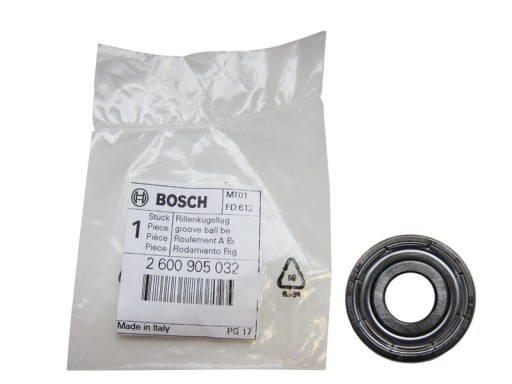 Шарикоподшипник ротора BOSCH 607 GWS 850 CE C GKS