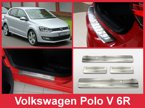 VW Polo 5 6R ZESTAW NAKŁADKA ZDERZAK TYŁ+PROGI