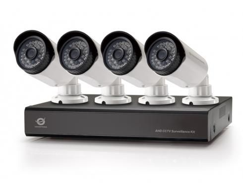 CCTV AHD 4-канальный видеорегистратор 4xkam 720P 2T Conceptronic