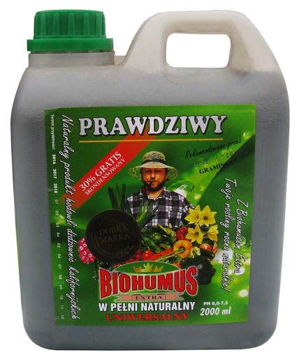 Eko DarPol Biohumus Extra Uniwersalny 2l
