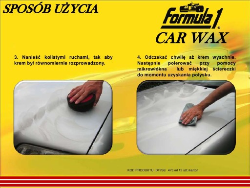 Formula1 CARNAUBA WAX mleczko do nabłyszczania