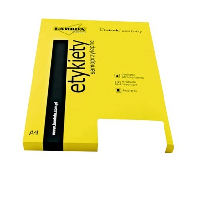 Etykiety samoprzylepne 70x25 mm, A4, 3300 szt