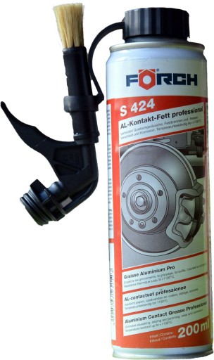 FORCH ALUMINIUM SPRAY GREASE 200 ML + ЩЕТКА S424