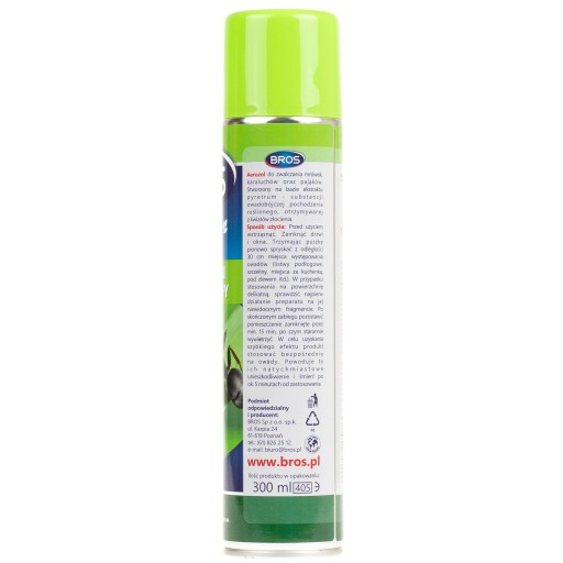 SPRAY ZIELONA MOC NA MRÓWKI I KARALUCHY BROS 300ml