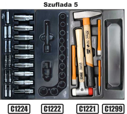 C1282 WÓZEK SZAFKA WARSZTATOWA 268 CORONA +GRATIS