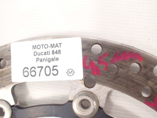 Передние тормозные диски 4,5 мм Ducati 848 Evo 07-13